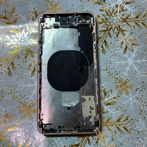 Gold iPhone 8 Plus Back Housing  Replacement Good Condition - Picture 2 of 5